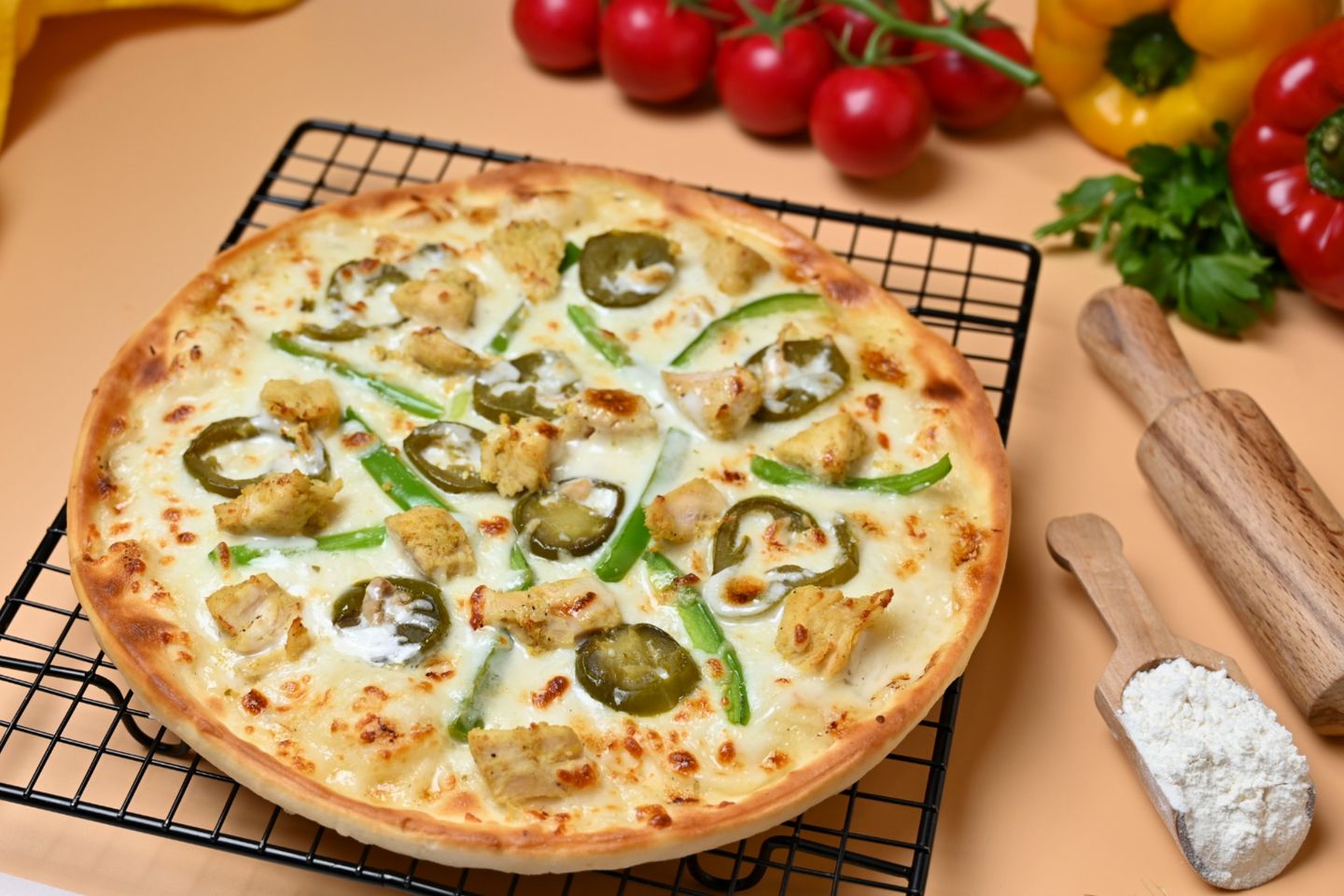 Jalapeno Ranch Pizza - Medium