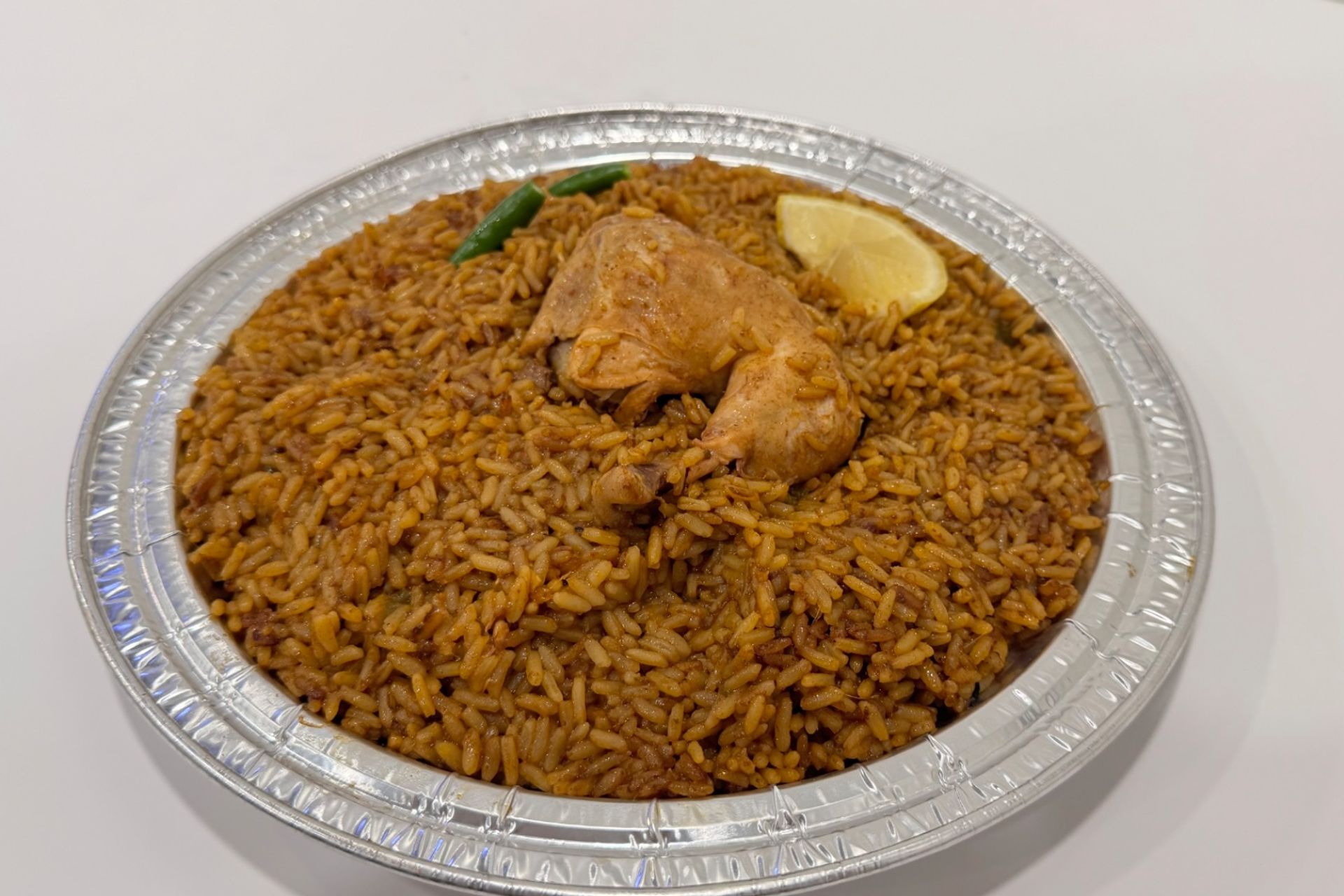 مضغوط منصور - نصف دجاجة