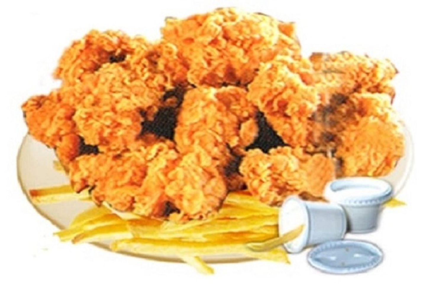 دجاج كرسبى - حار