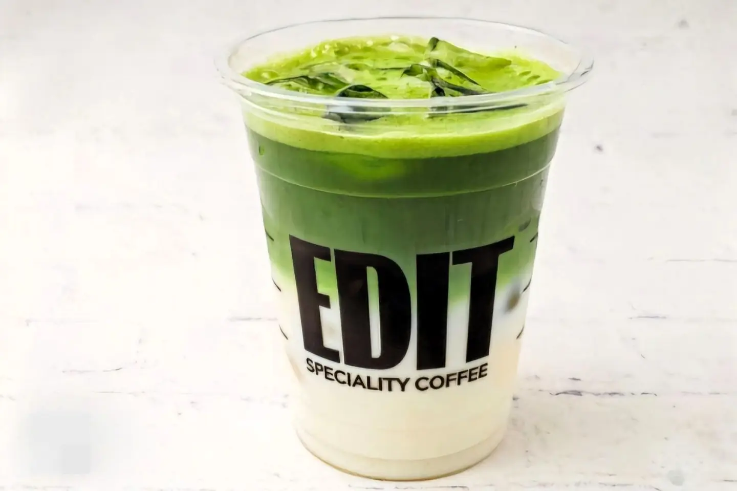 Iced Matcha Latte - Low Fat Milk