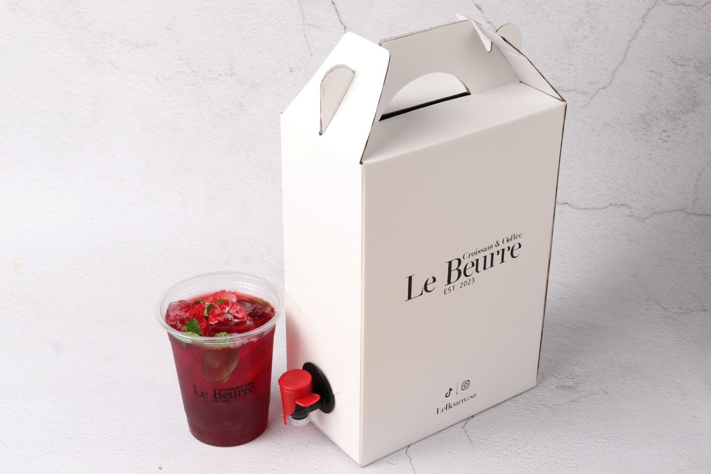Hibiscus Gallon For Gatherings - 1 Liter