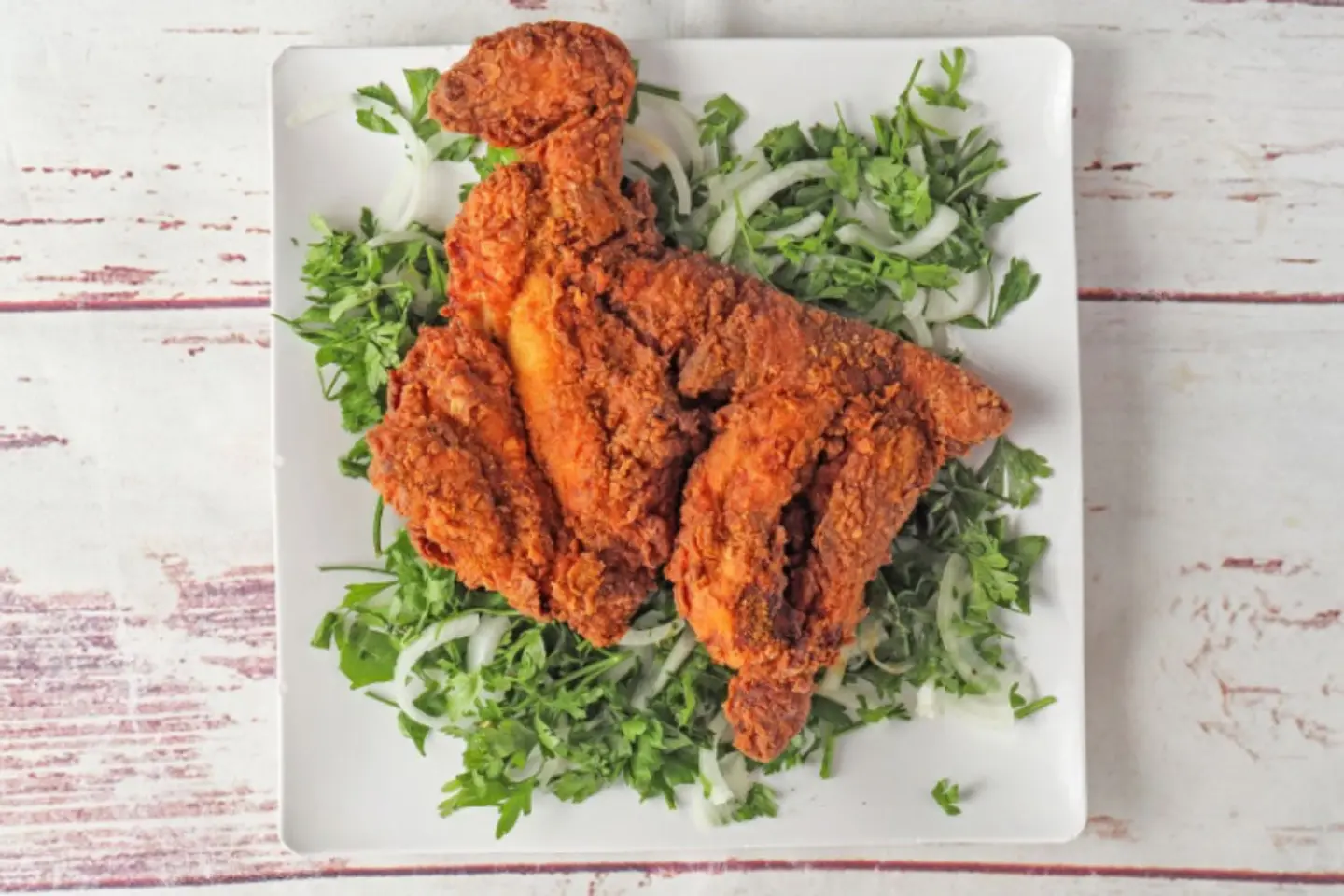 Fried Chicken Plain - Half A Chicken