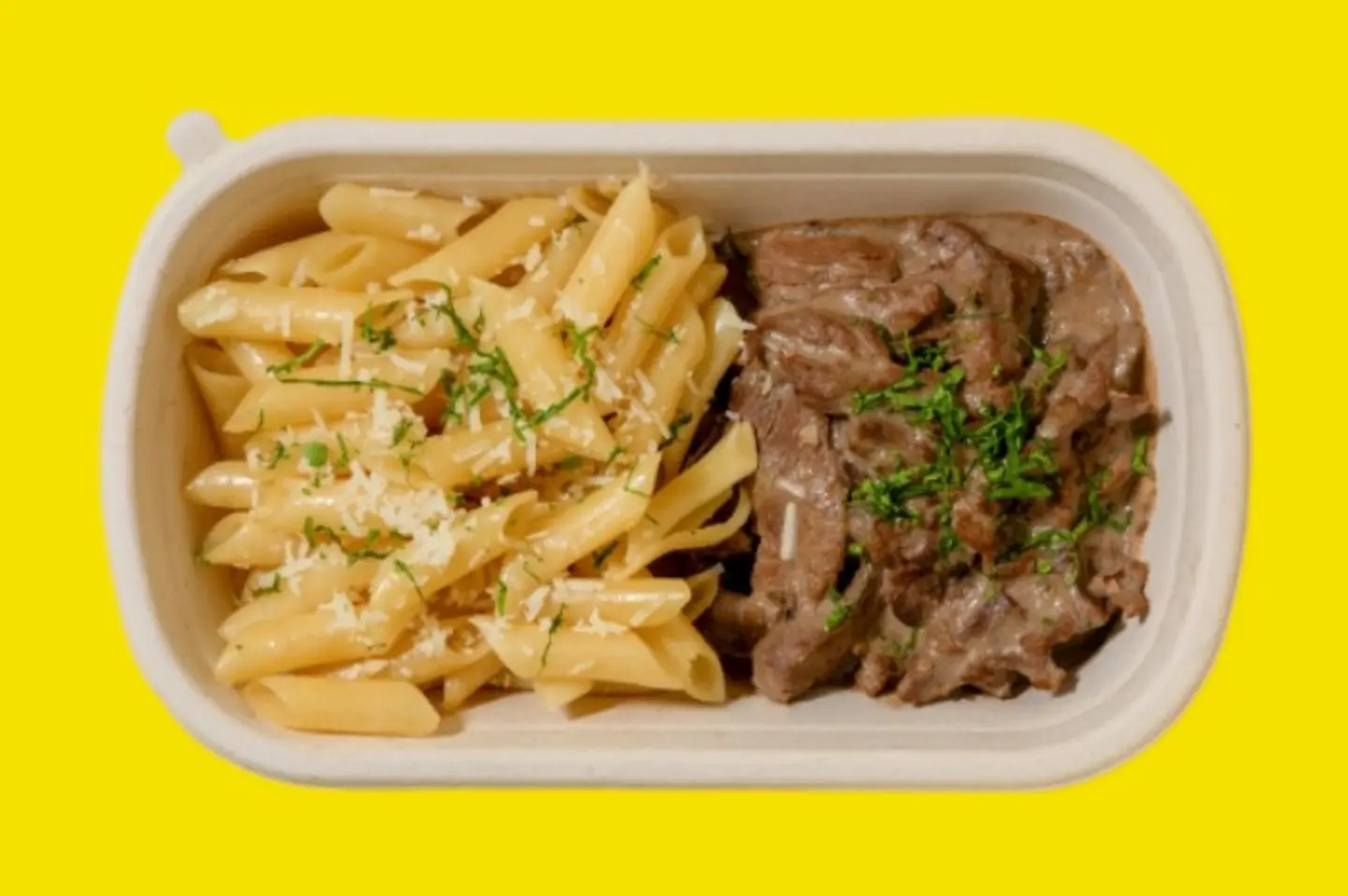 ستروغانوف لحم - عادي