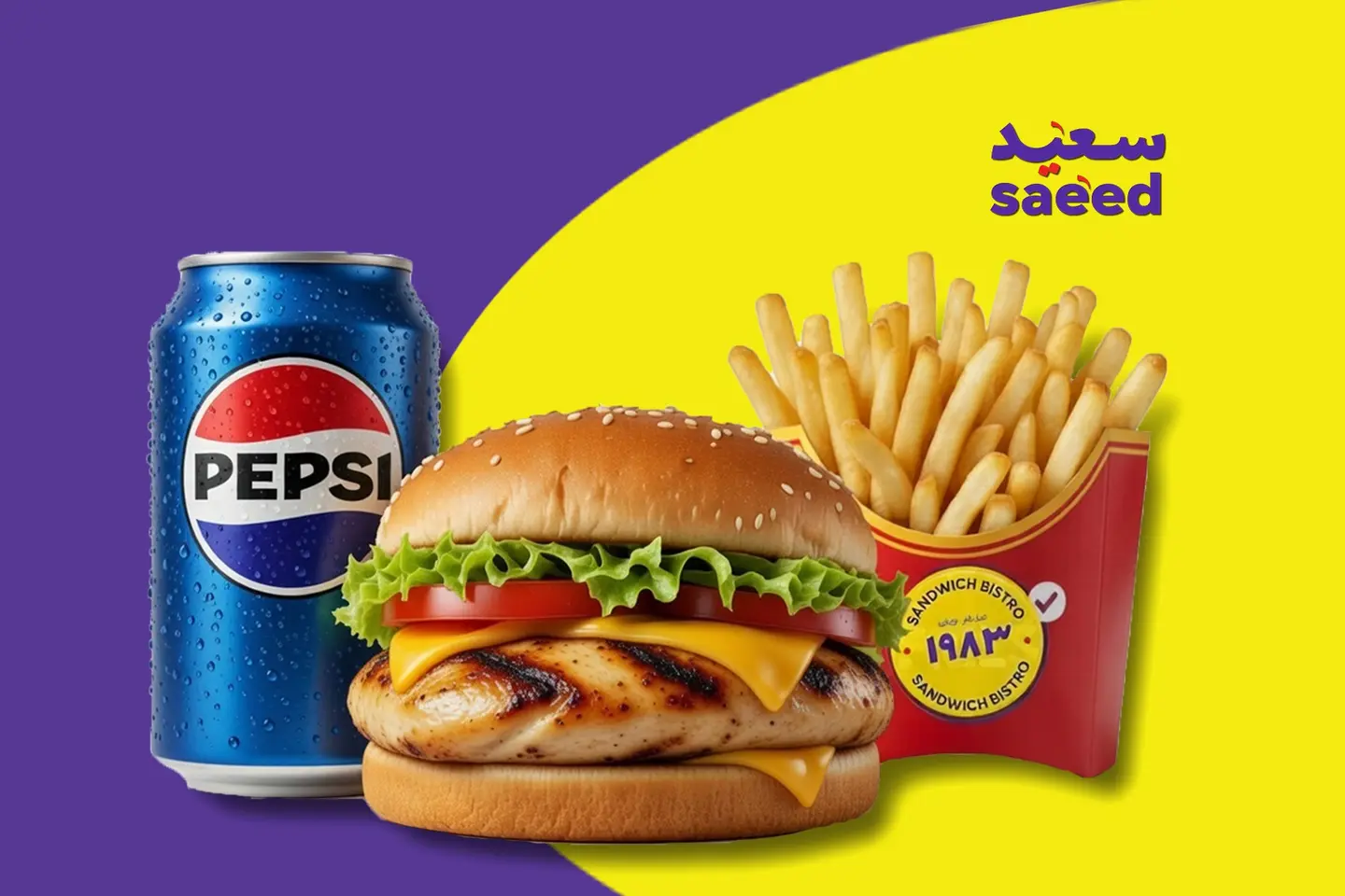 Grilled Chicken Burger - Sandwich