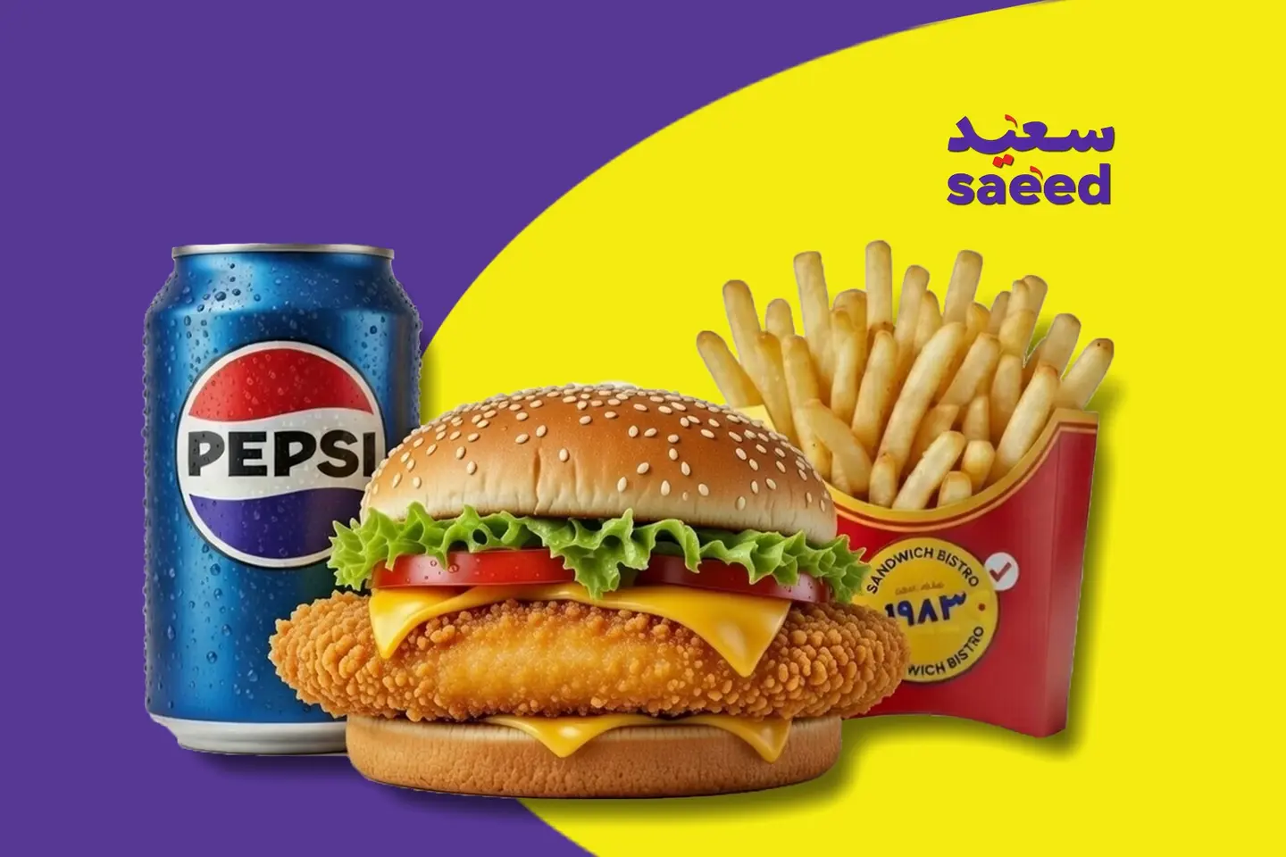 Chicken Fillet Burger - Sandwich