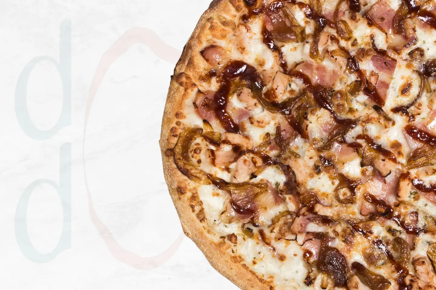 دجاج باربكيو - دجاج باربكيو وسط