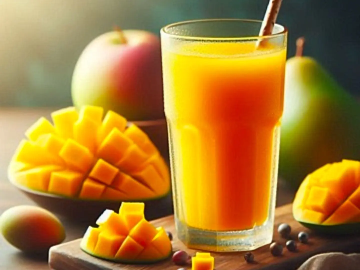 Cane Juice With Mango - Galone Litre And Hilf