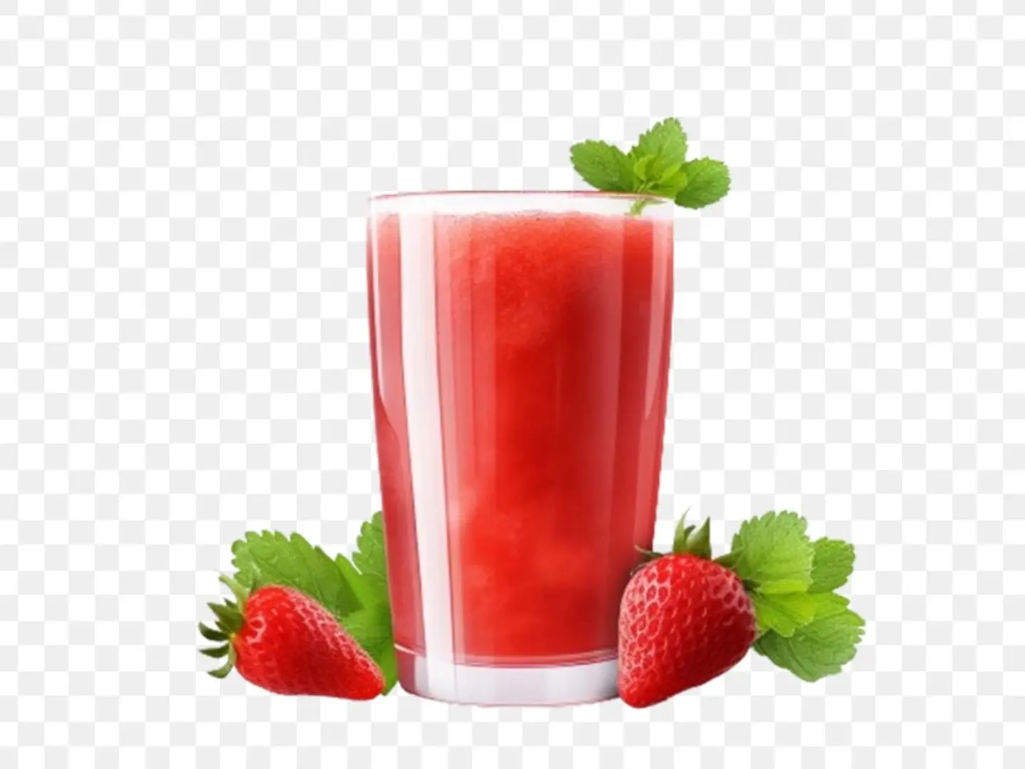 Strawberry Vitamin Juice - Galone Litre And Hilf