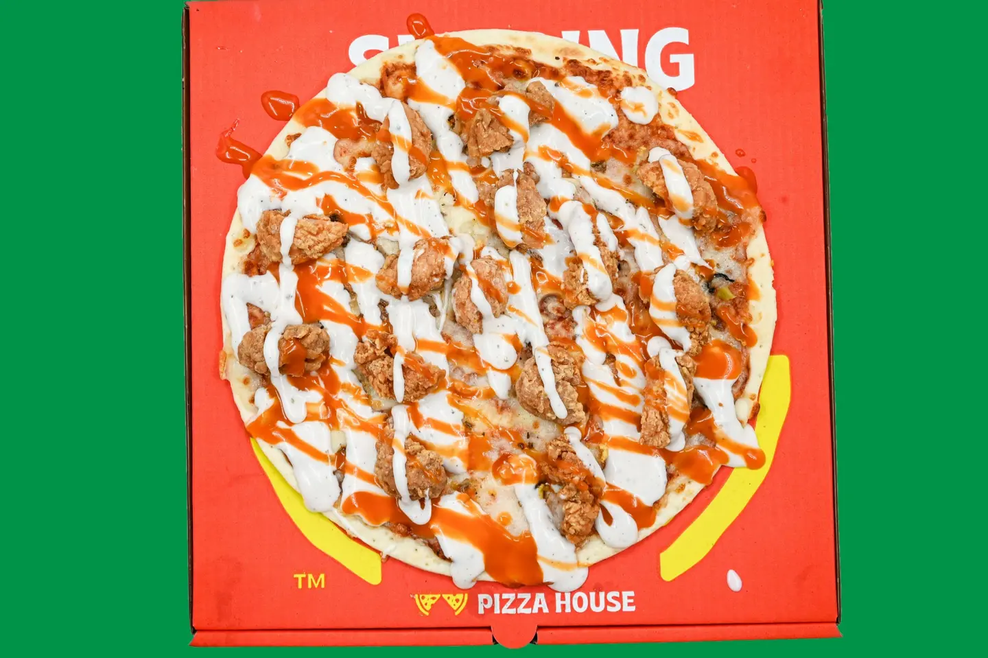 Buffalo Shrimp Pizza - Small