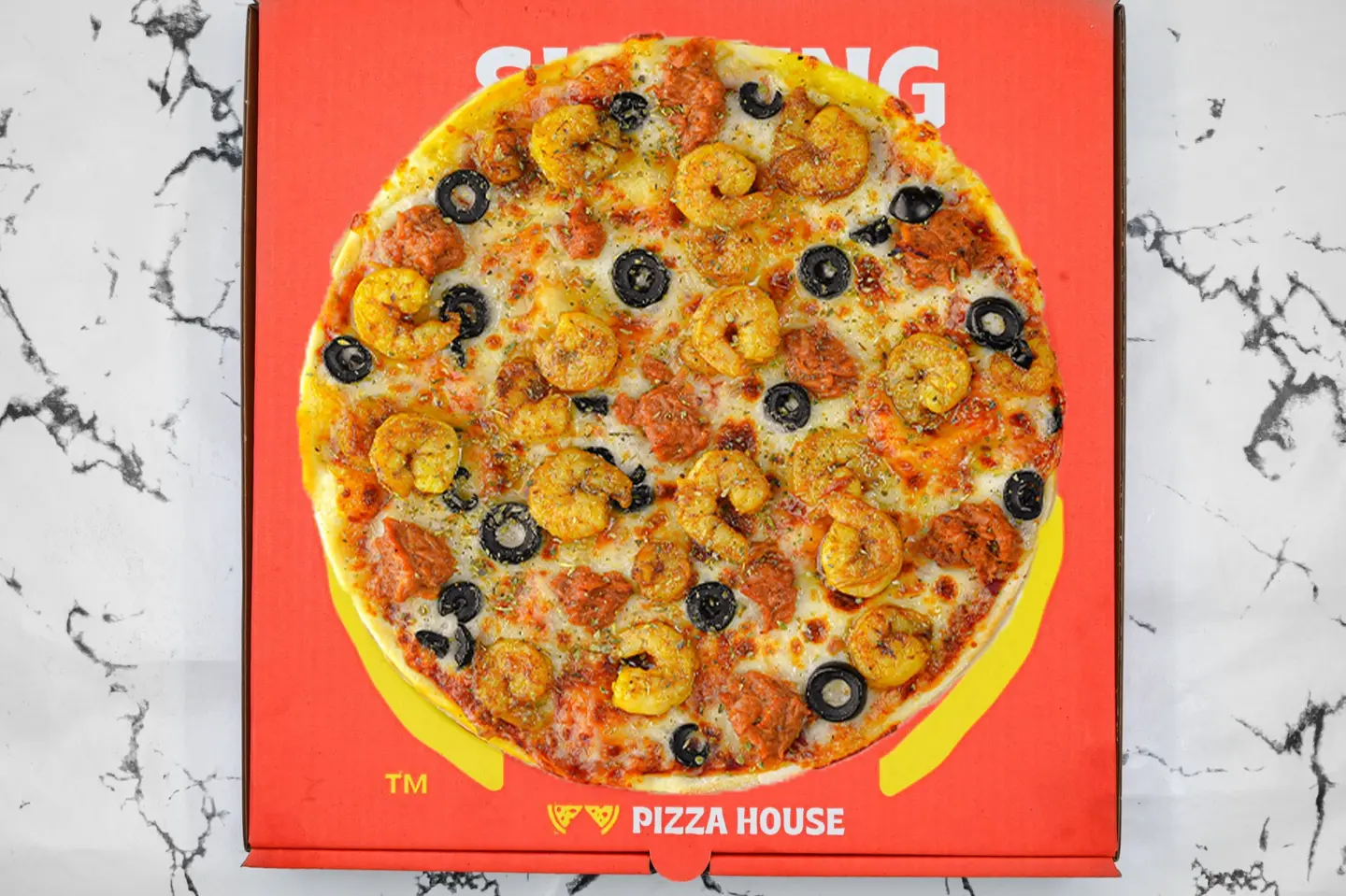 Sea Food Pizza - Medium