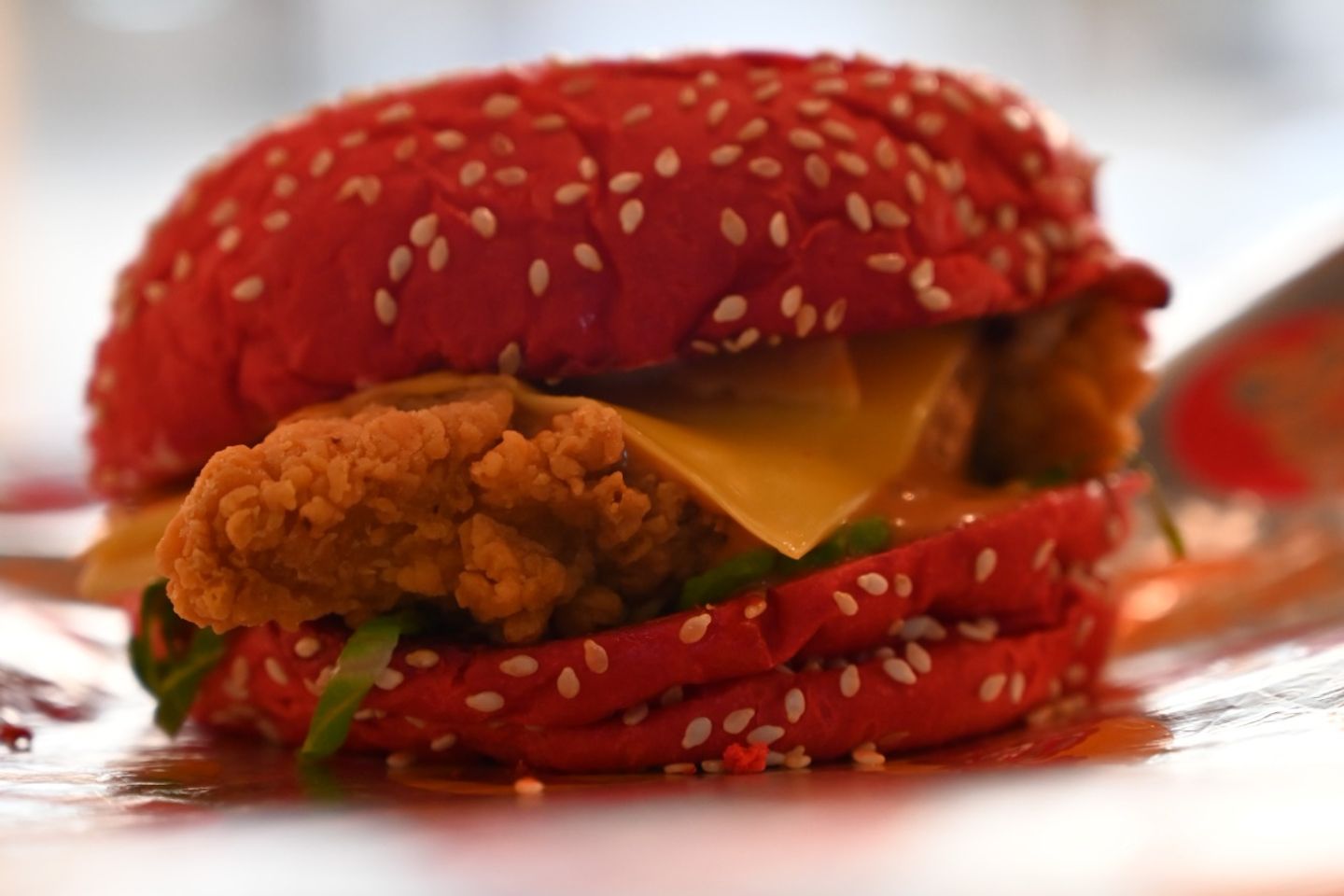 Crunchy Chicken Burger - Single