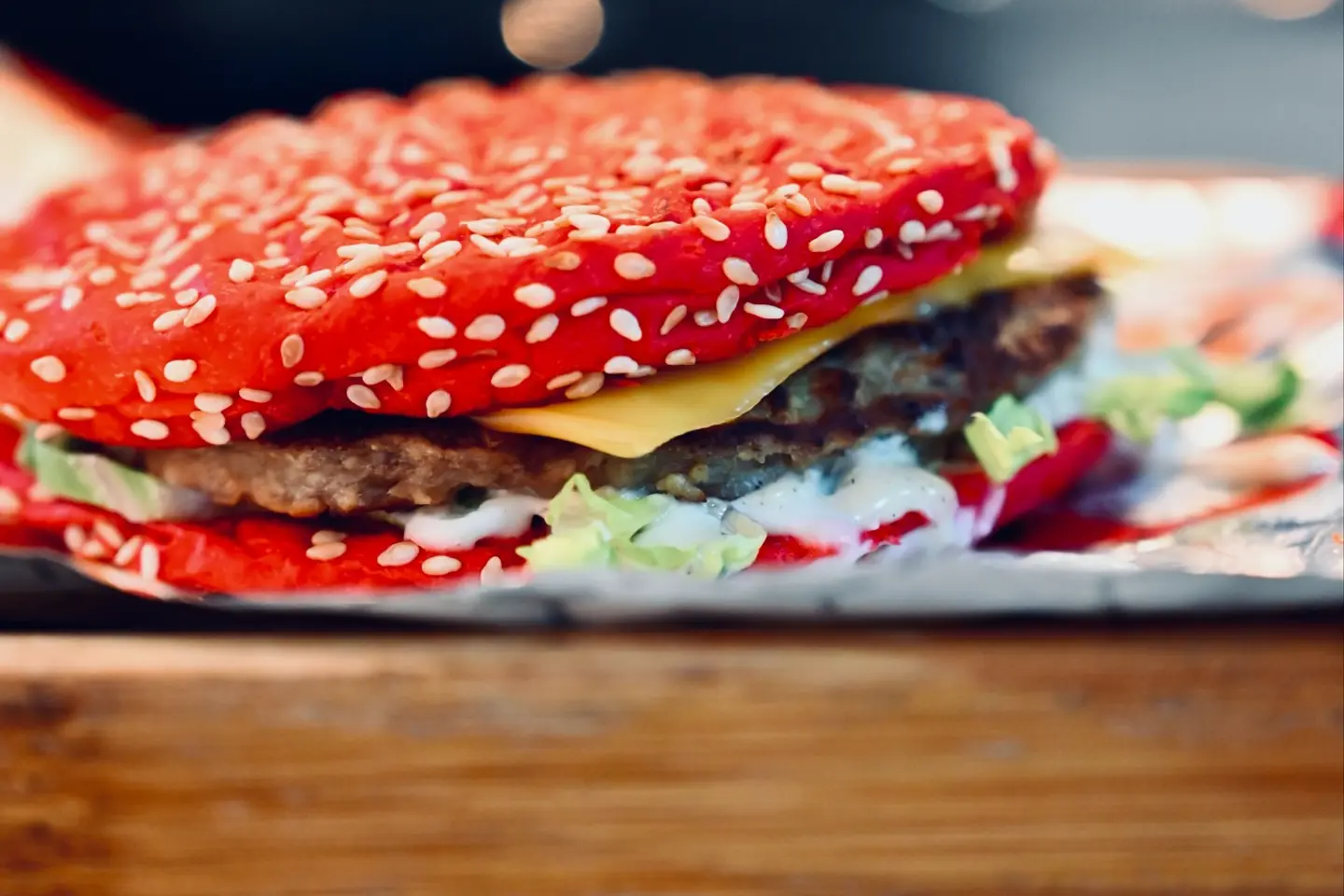 Flat Beef Burger - Single