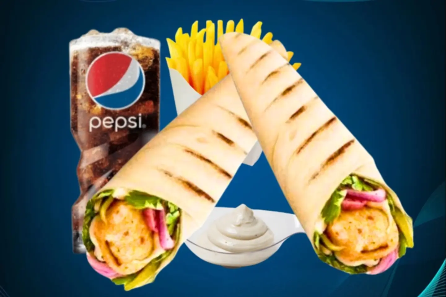 Twins Kabab Meal - Chicken