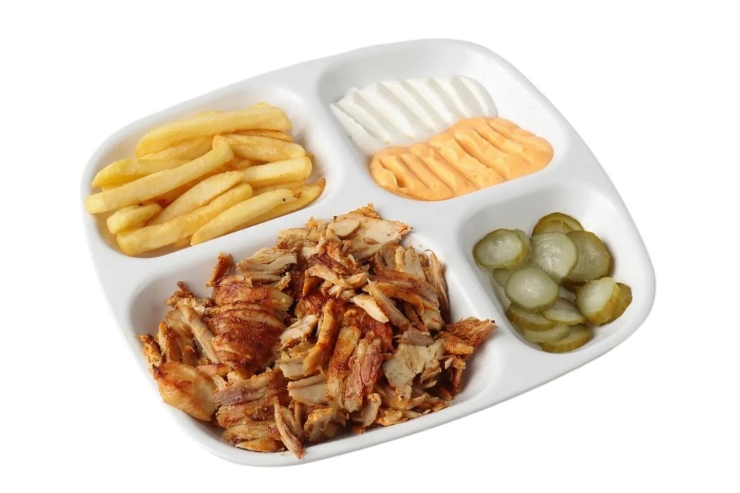 Shawerma Farrt Plate - Regular Overflow Plate