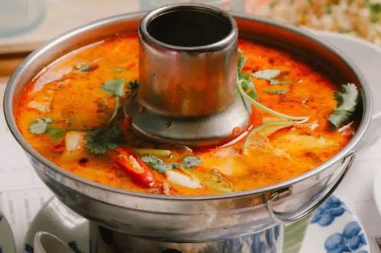 Tom Yum Mixed Seafood Soup - Spicy