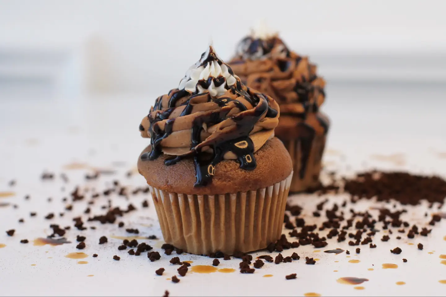 كابتشينو كب كيك - الحجم الميني