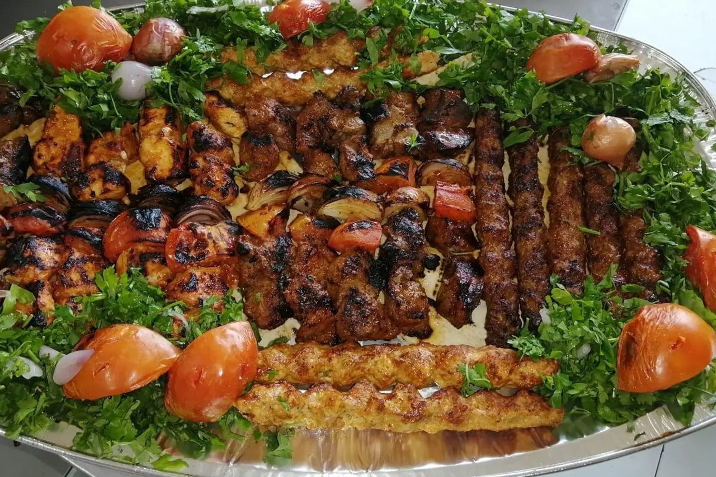 صحن مشكل عربي - صغير