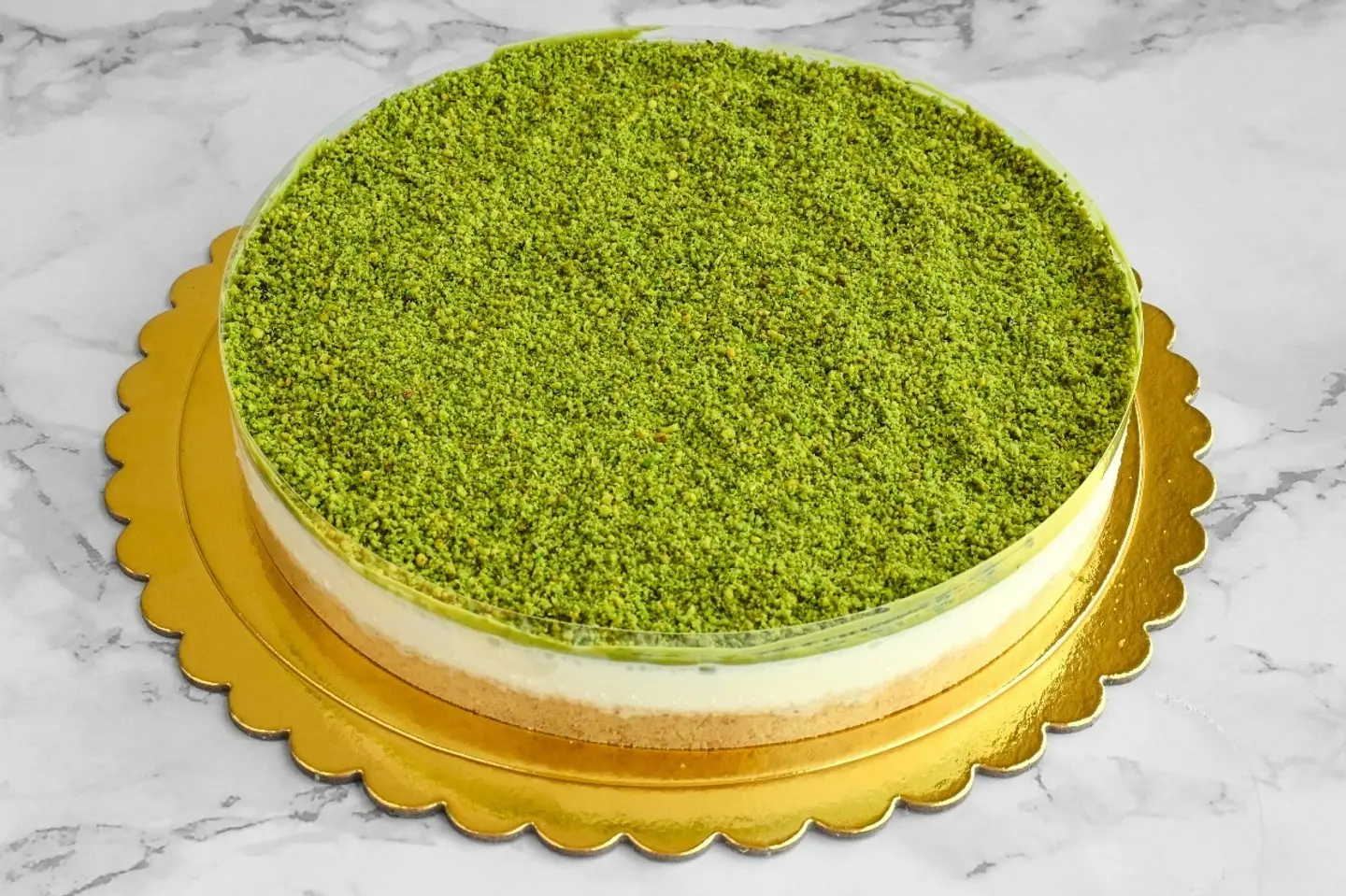 تشيز كيك بستاشيو - وسط