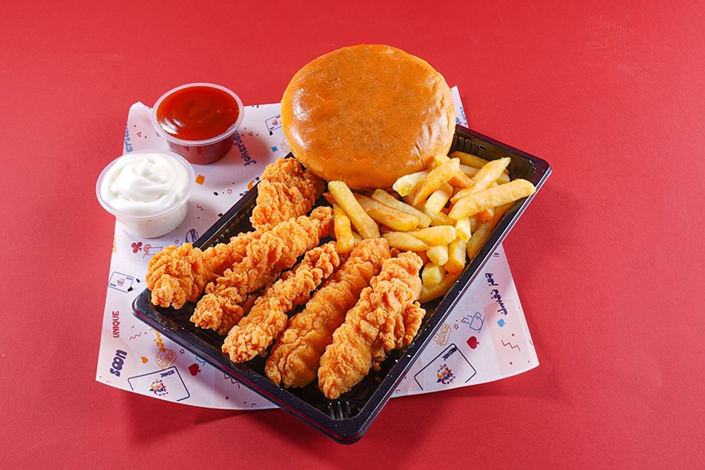 Strips Meal - Hot