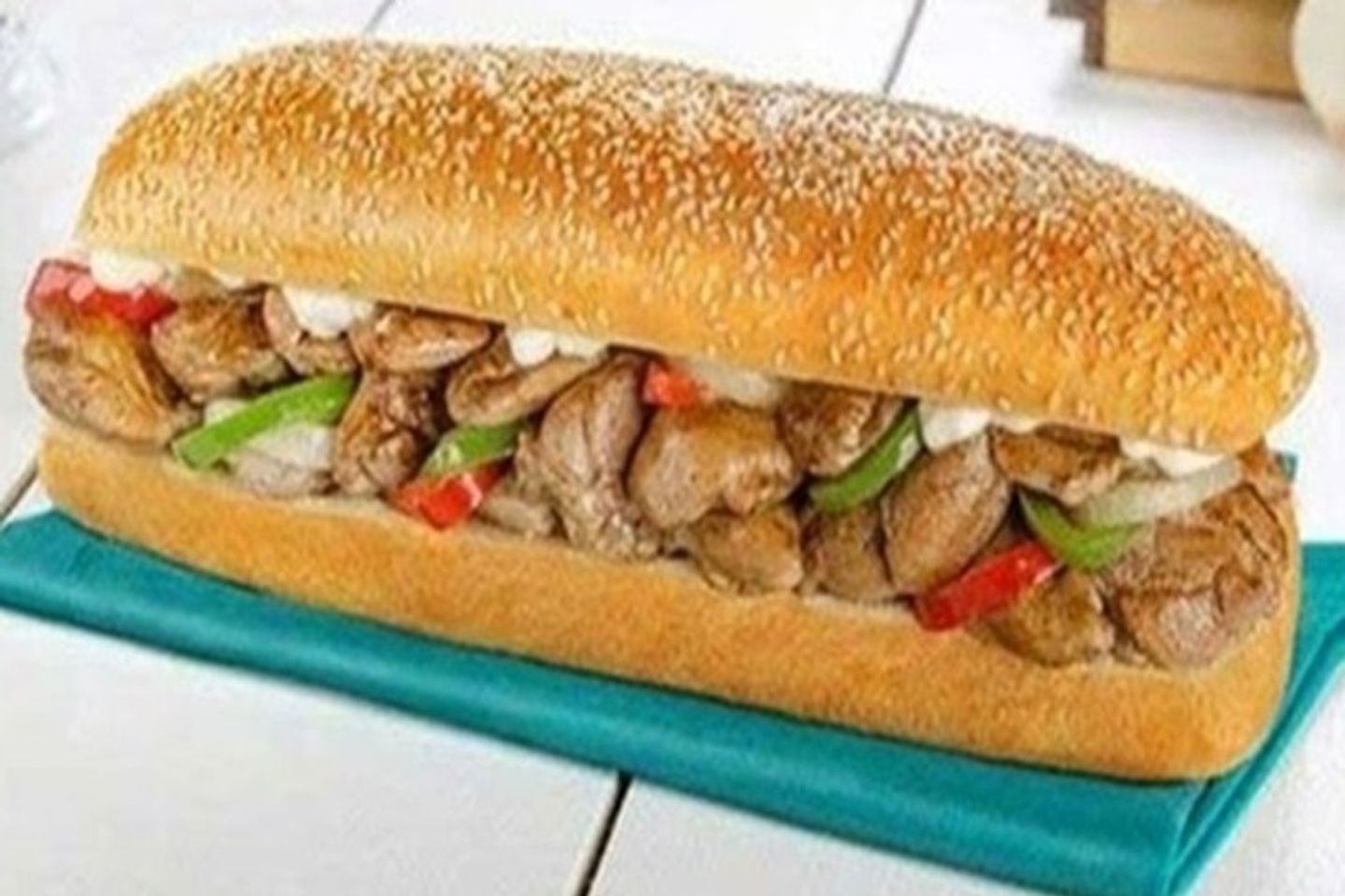 فاهيتا دجاج - ساندويش فاهيتا دجاج