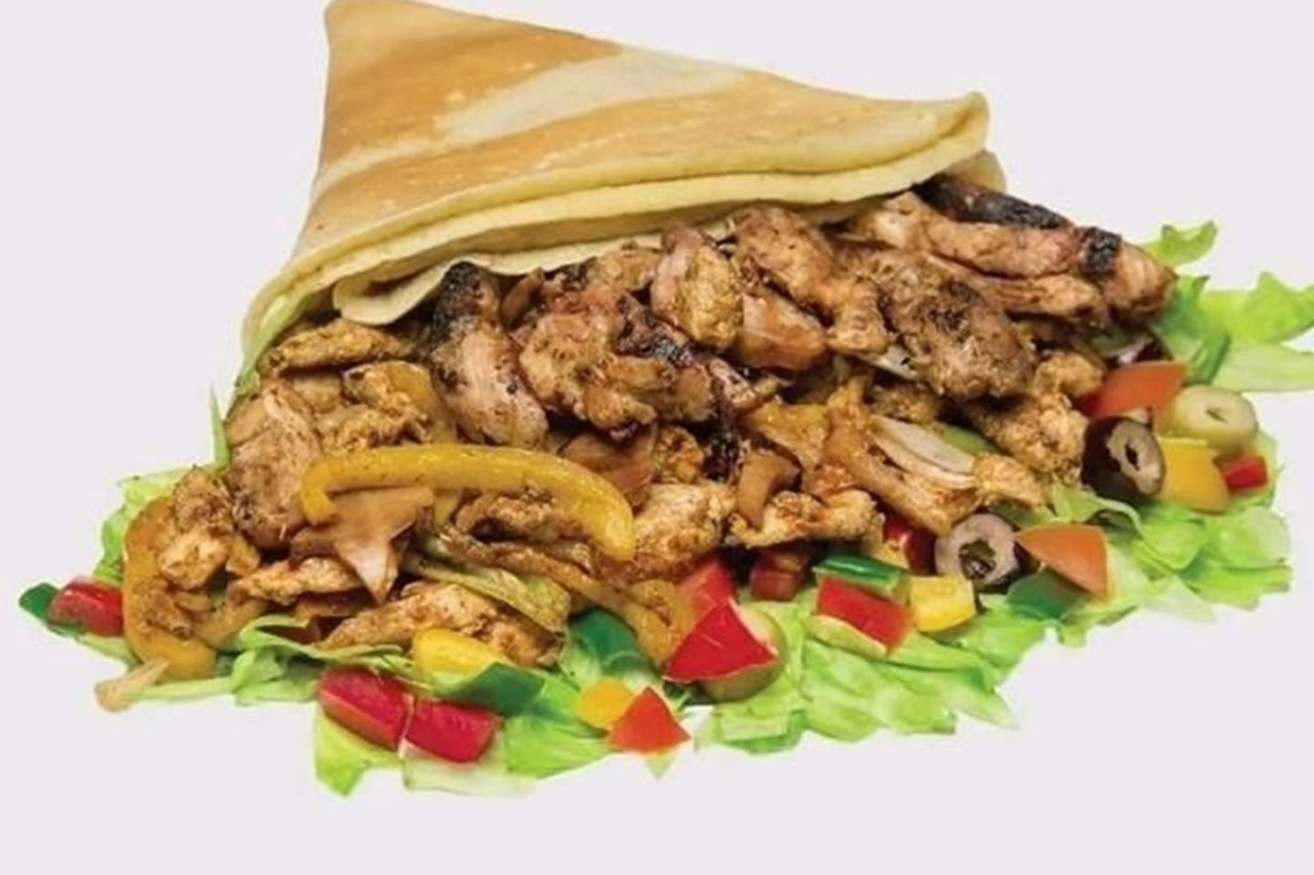 كريب فاهيتا دجاج - صغير