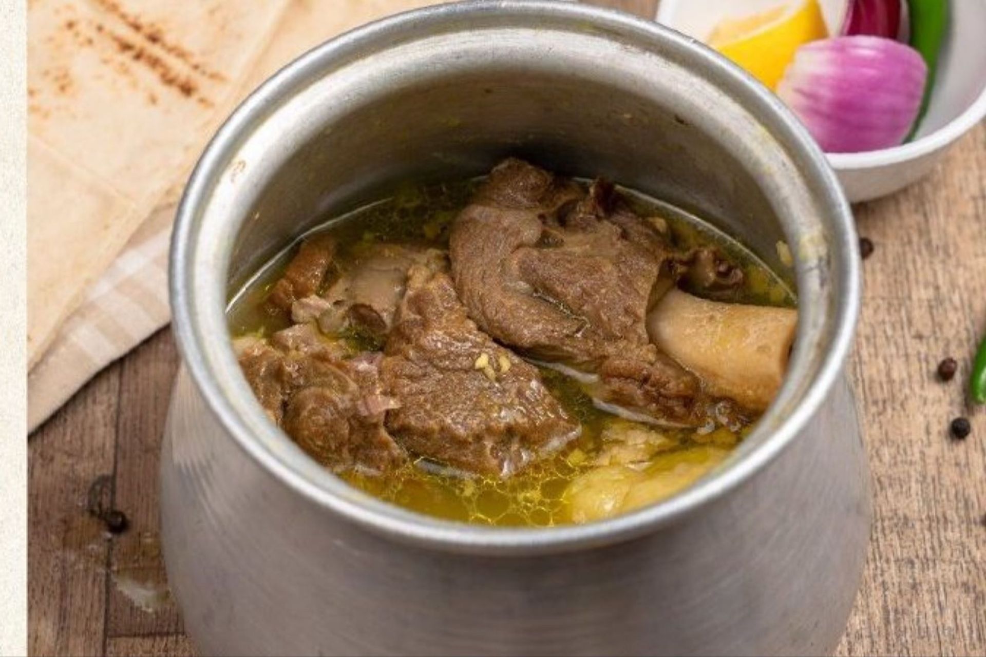 لحم برمه - مع أرز بشاور