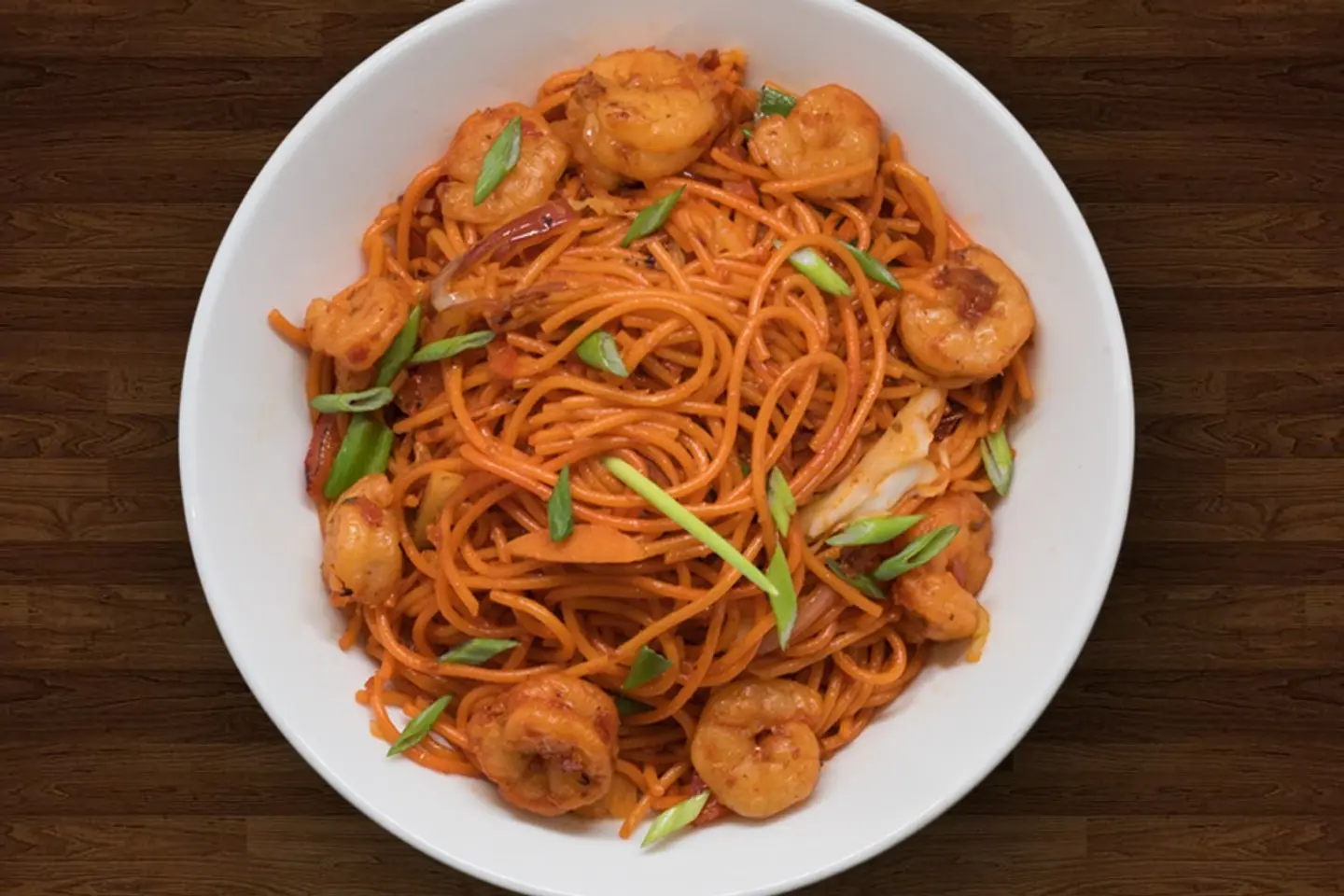 Szechuan Noodles with Sauce  - Vegetable