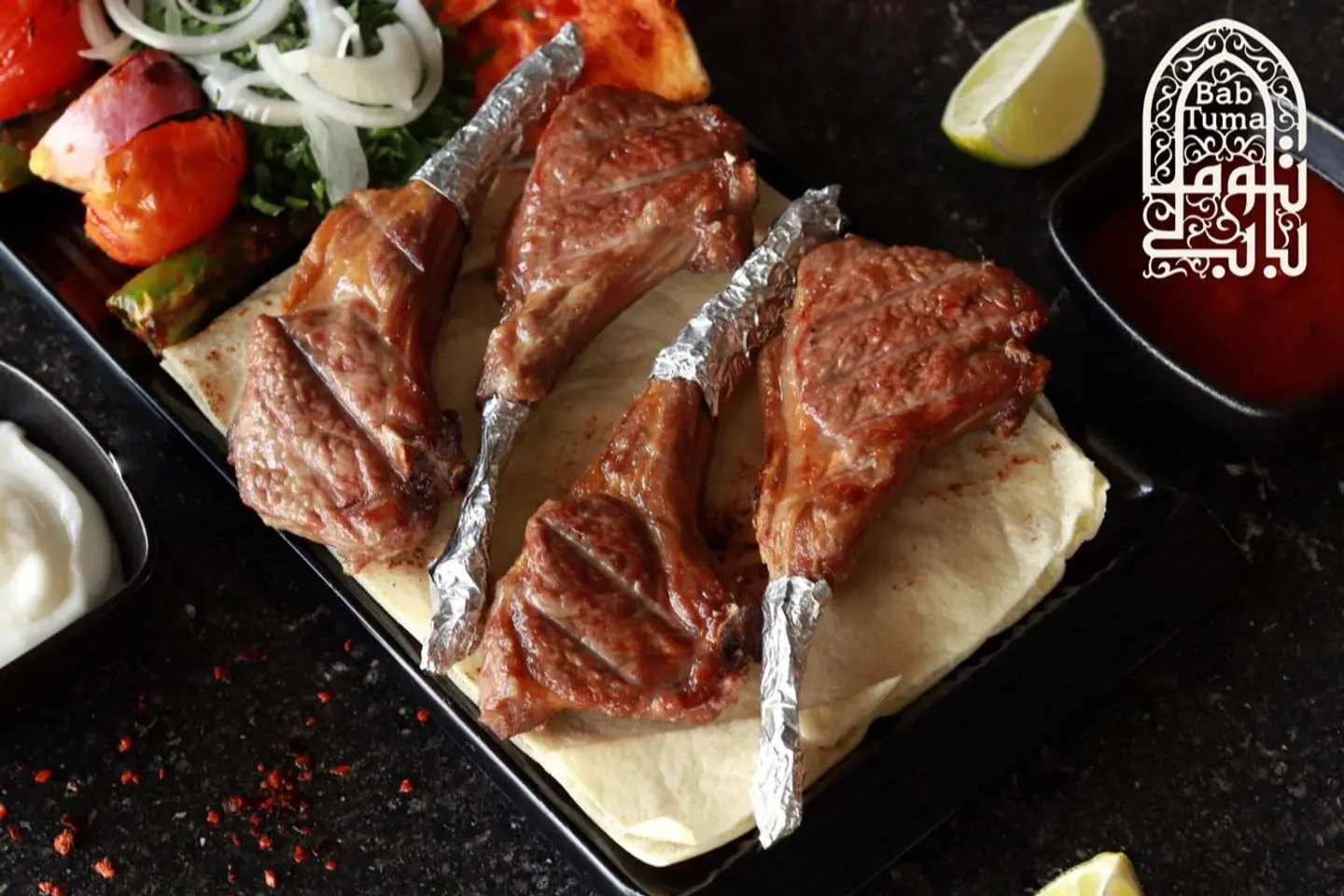 ريش لحم الغنم - نصف كغ ريش غنم