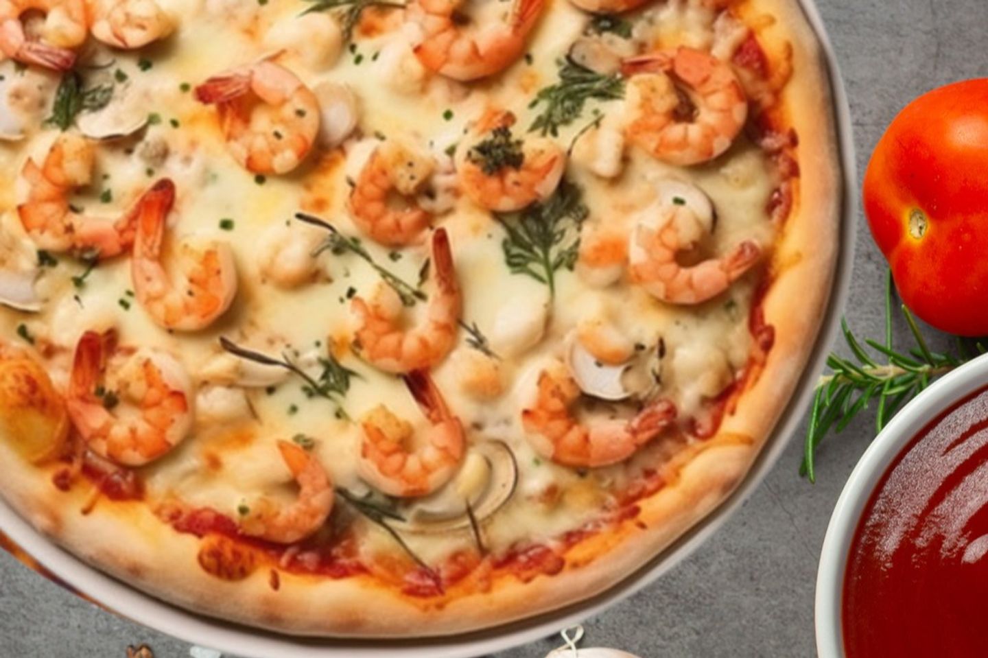 Shrimp Pizza - Large