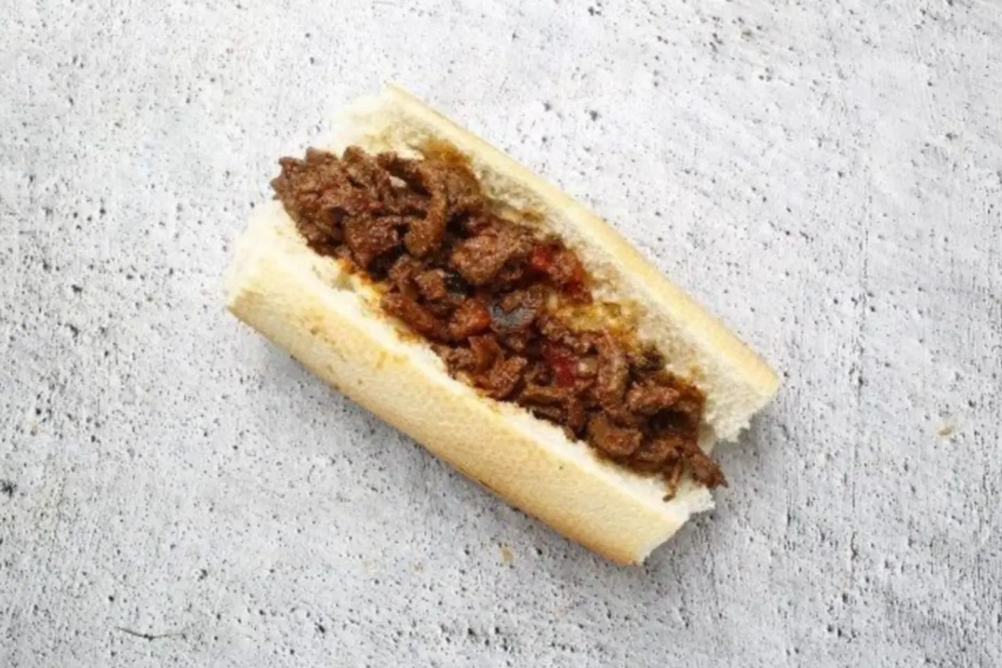Meat With Tomatoe - Saj Bread