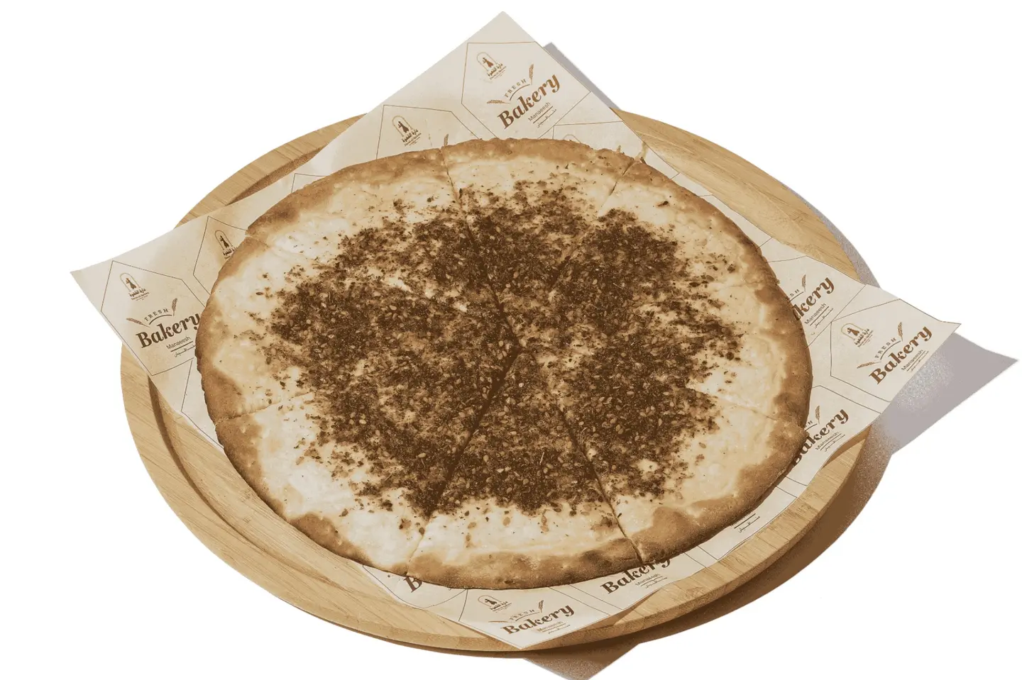 Cheese & Thyme Manaeesh - Cheese & Thyme Manaeesh