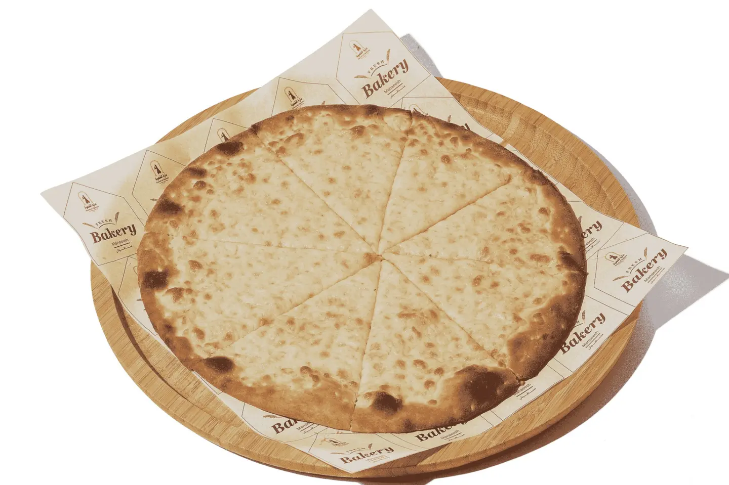 Three Cheese Manaeesh - Three Cheese Manaeesh