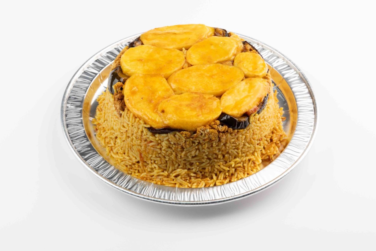 مقلوبة دجاج رز احمر - صغير