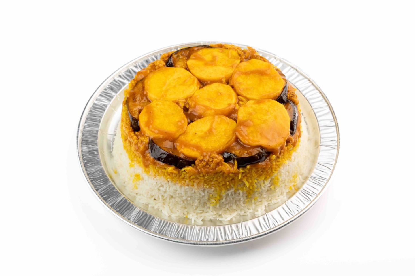 مقلوبة دجاج رز ابيض - صغير
