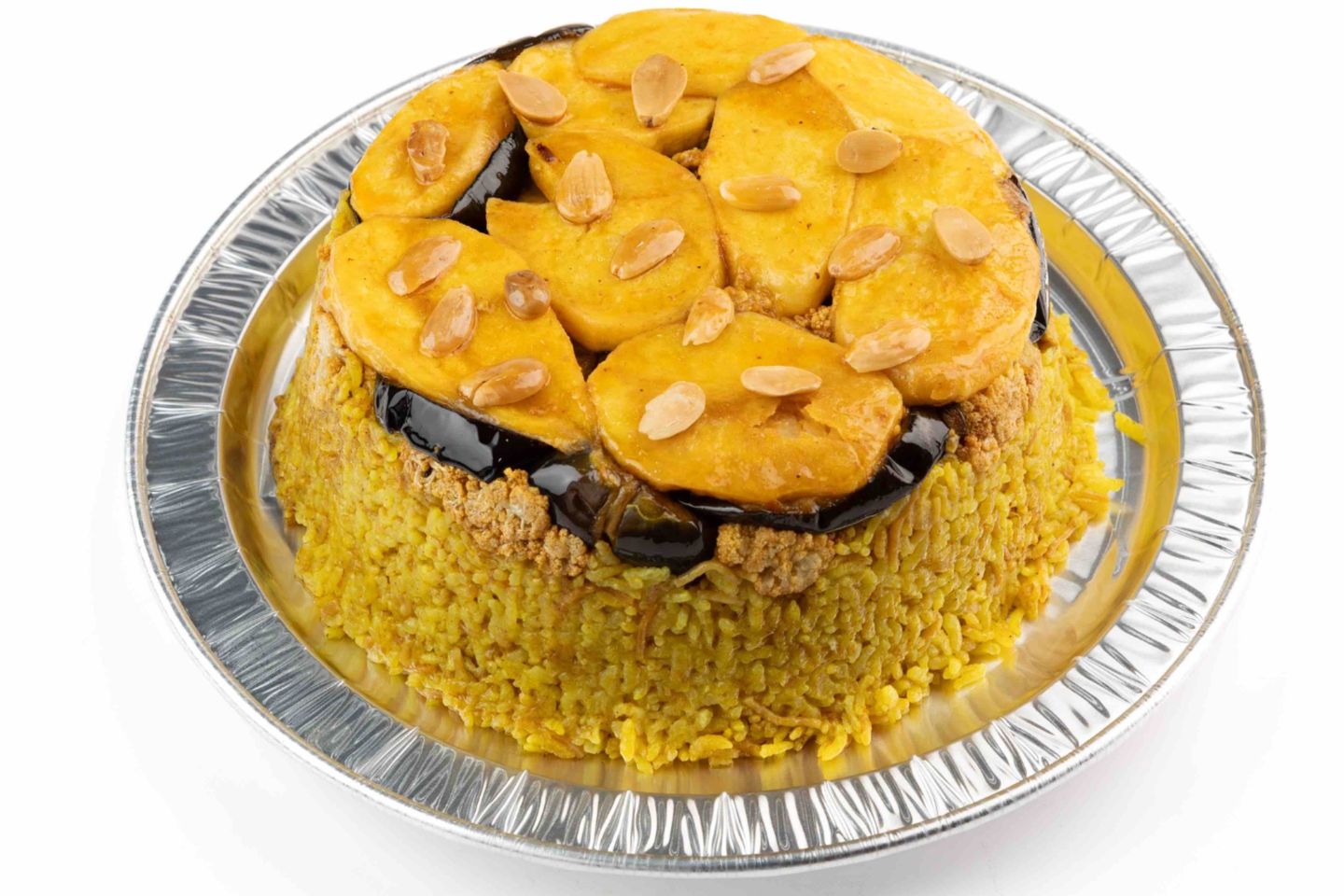 مقلوبة شامية دجاج - وسط