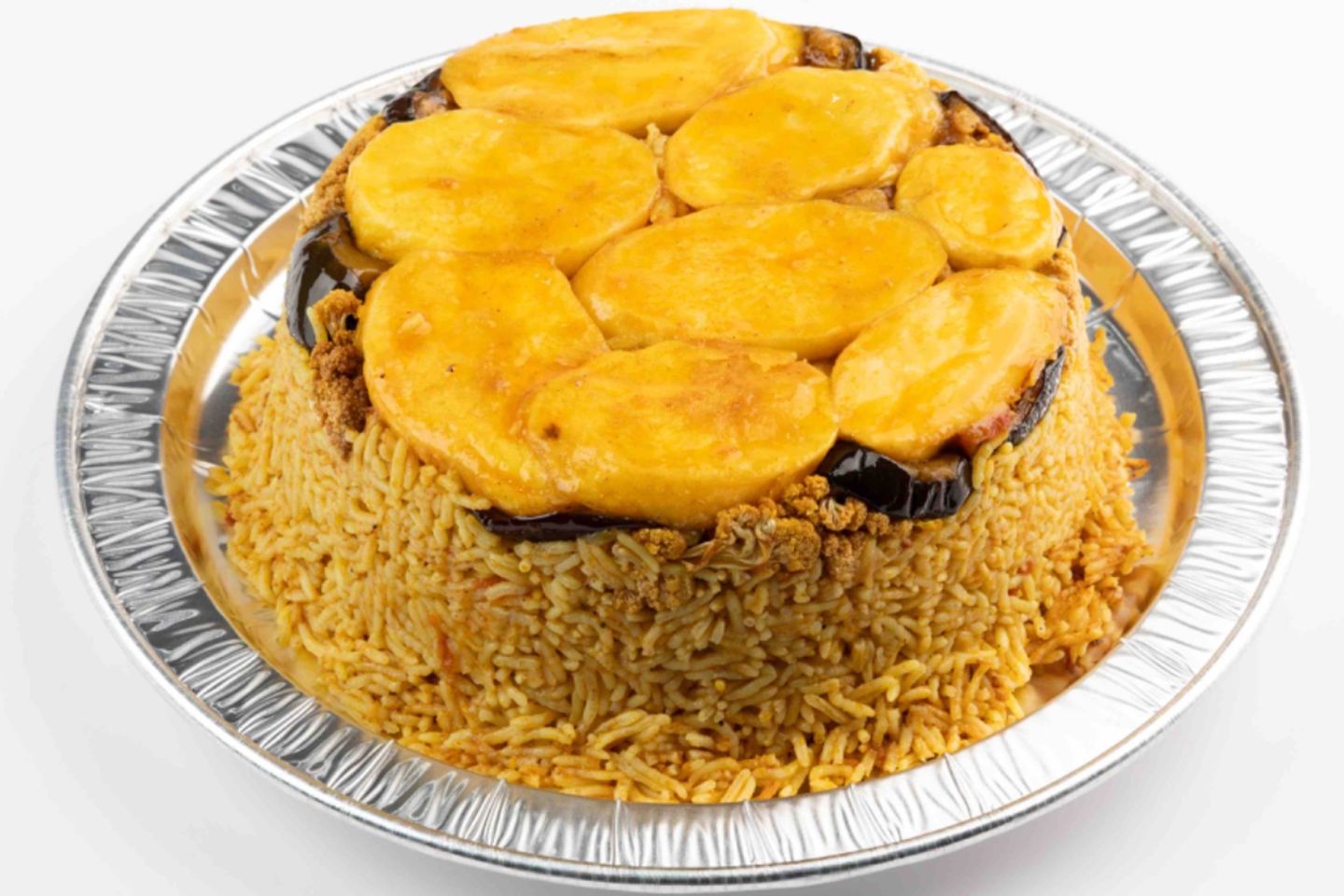مقلوبة حاشي رز احمر - صغير
