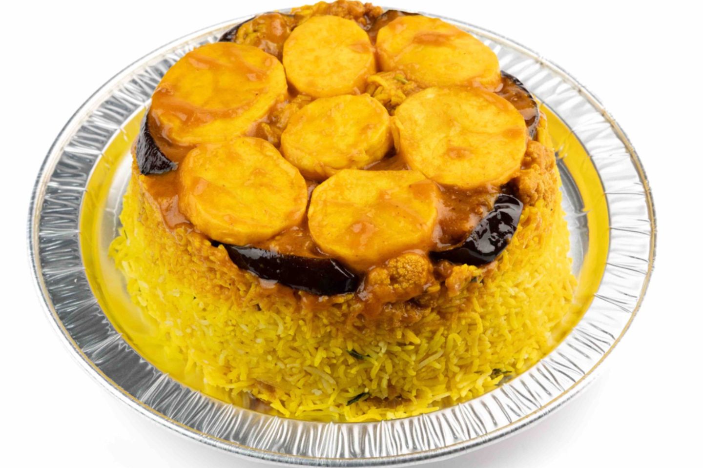 مقلوبة حاشي رز اصفر - صغير