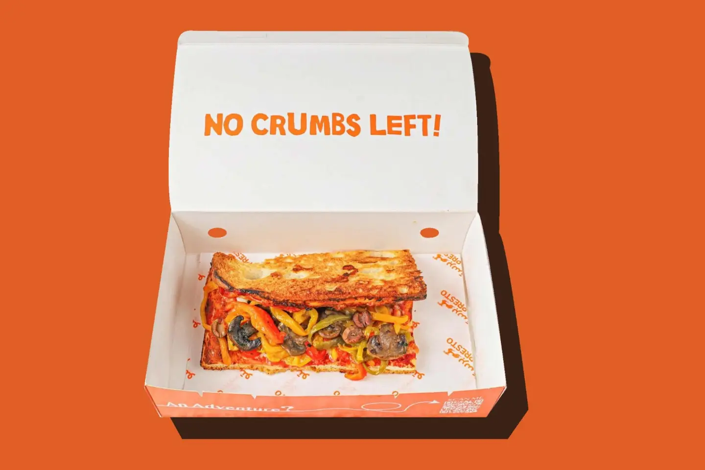 Pizzette Vegetarian - Folded