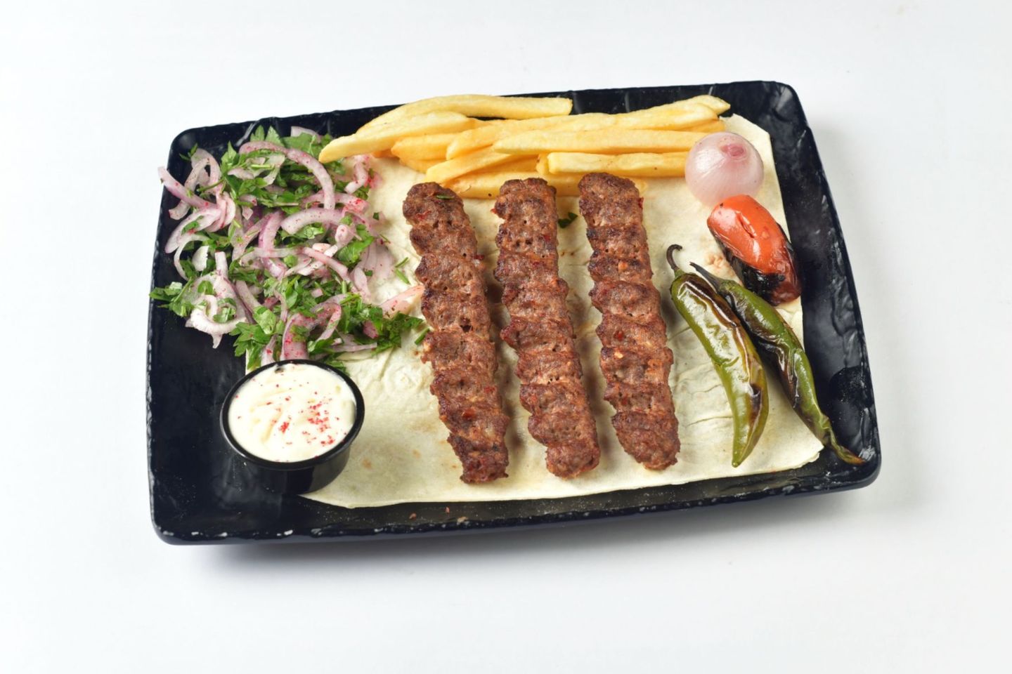 Meat Kebap - For Plate 3 Skewers