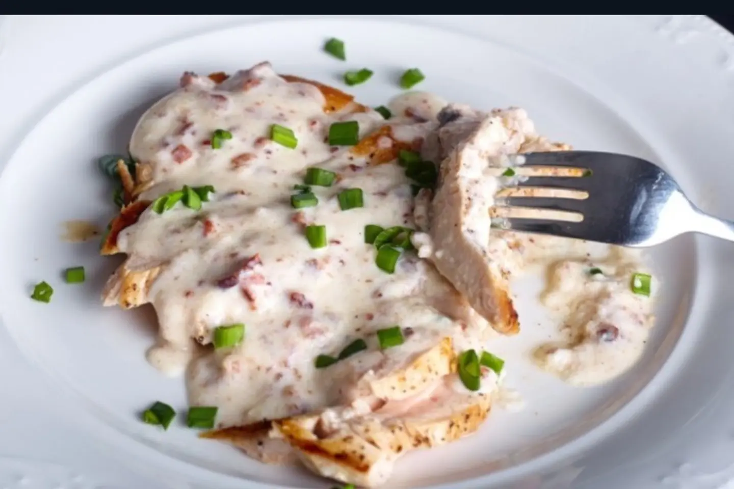 Chicken Moqalqal With Cream - Plain