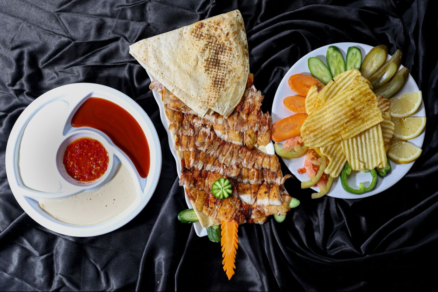 ساندوتش شاورما دجاج - صغير