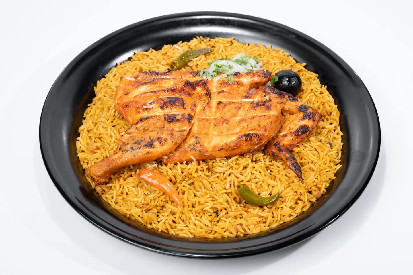 Charcoal Chicken Bukhari Rice - Grain