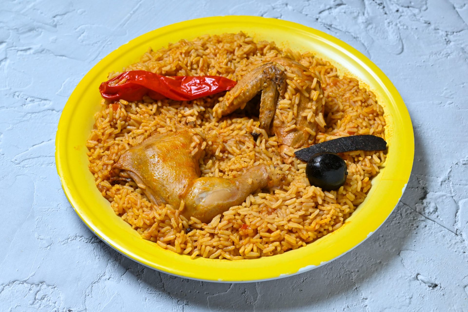 مضغوط دجاج - حبة مضغوط رز أبو بنت