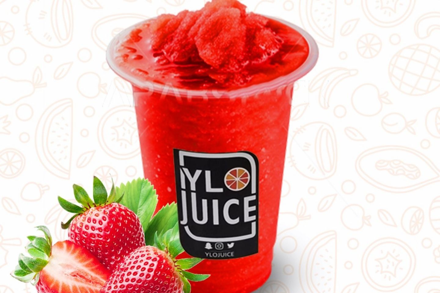 Strawberry Juice - Cup