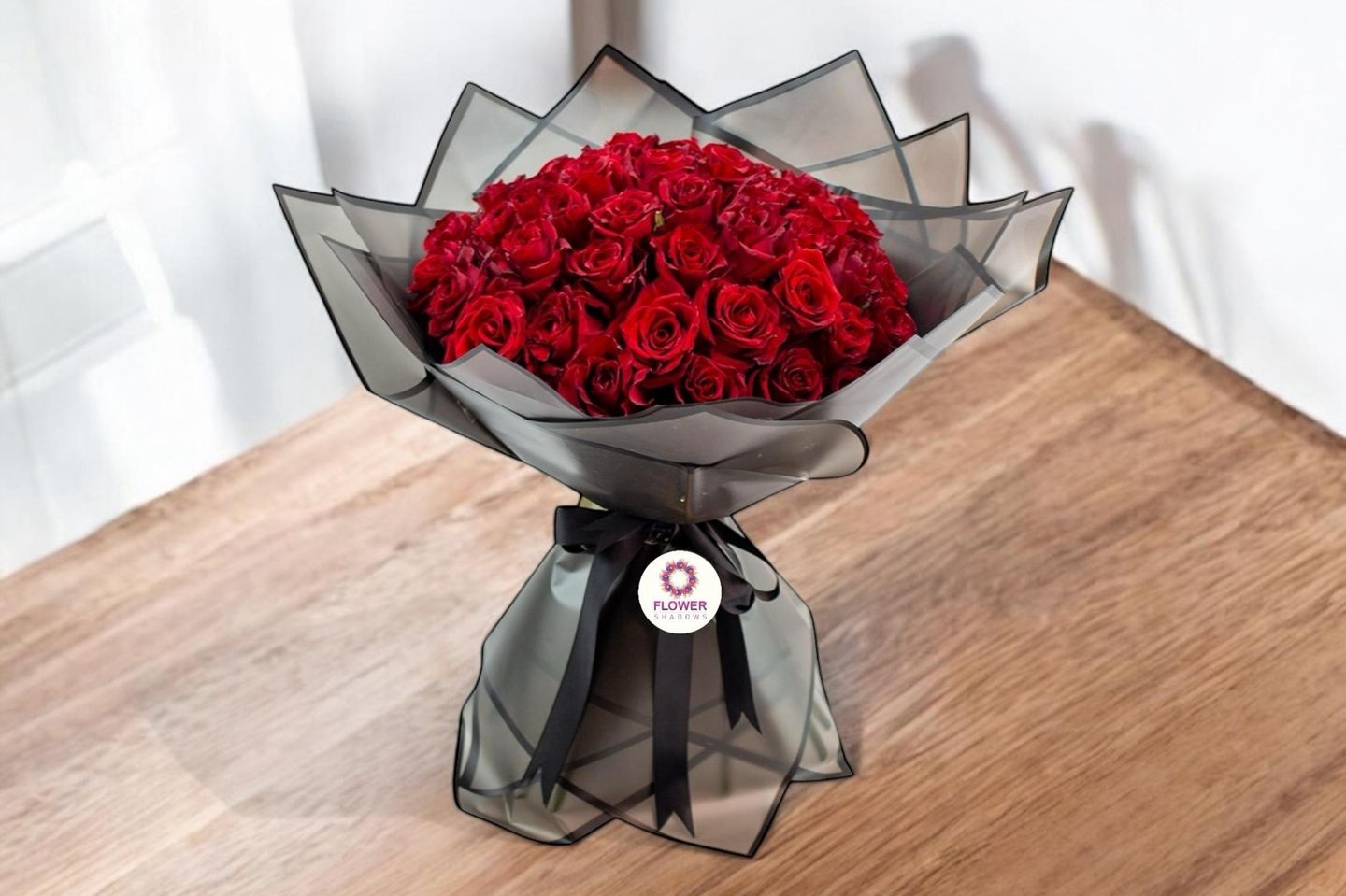 Hand Bouquet Sf 0194 - 100 Red Roses