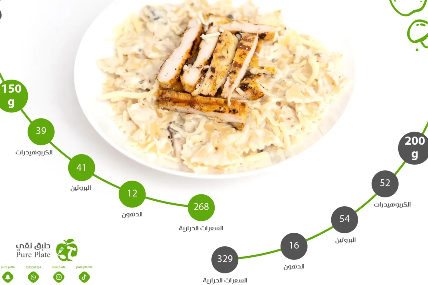 باستا الفريدو - 150 جرام