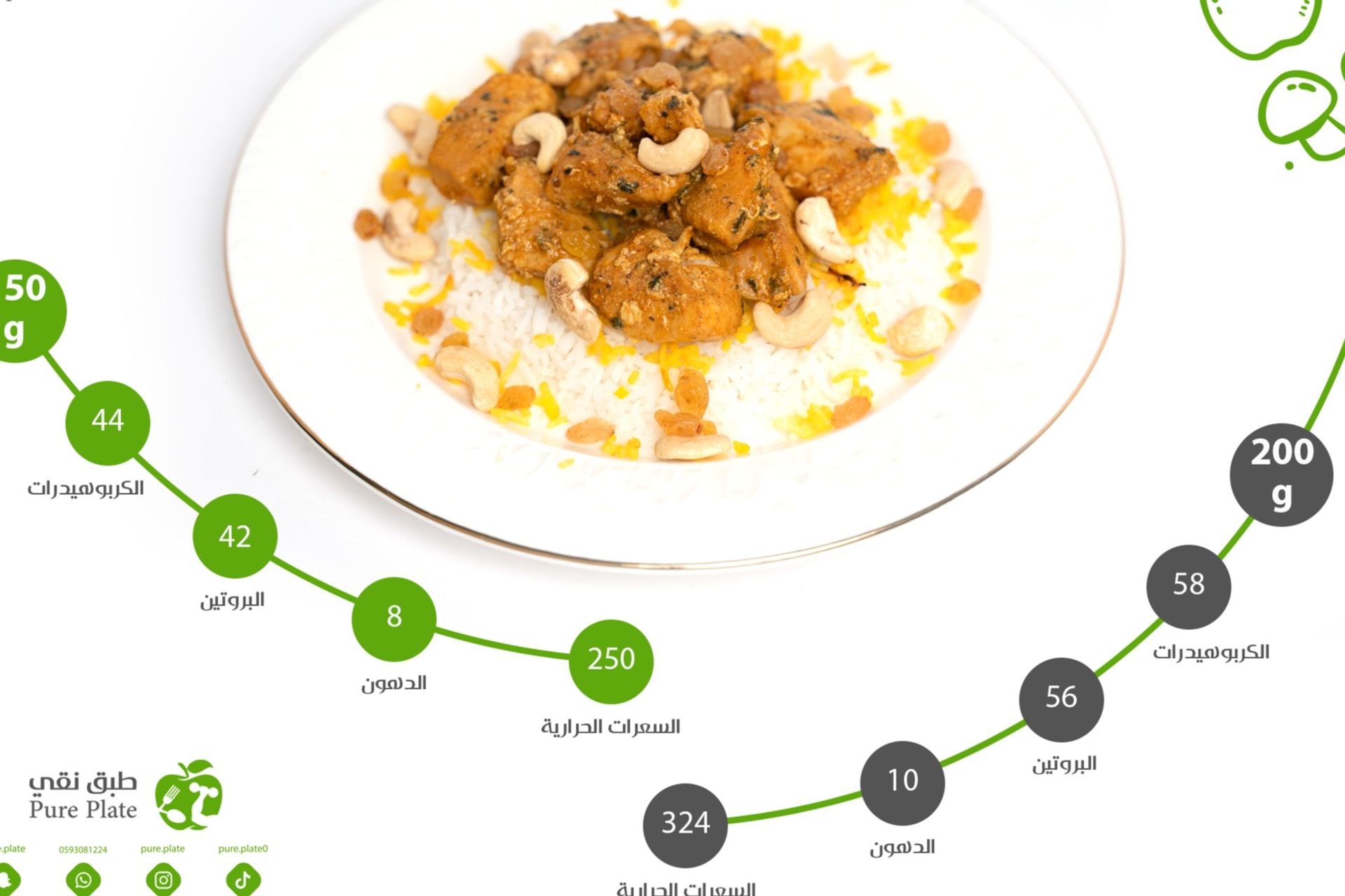 برياني دجاج - 150 جرام