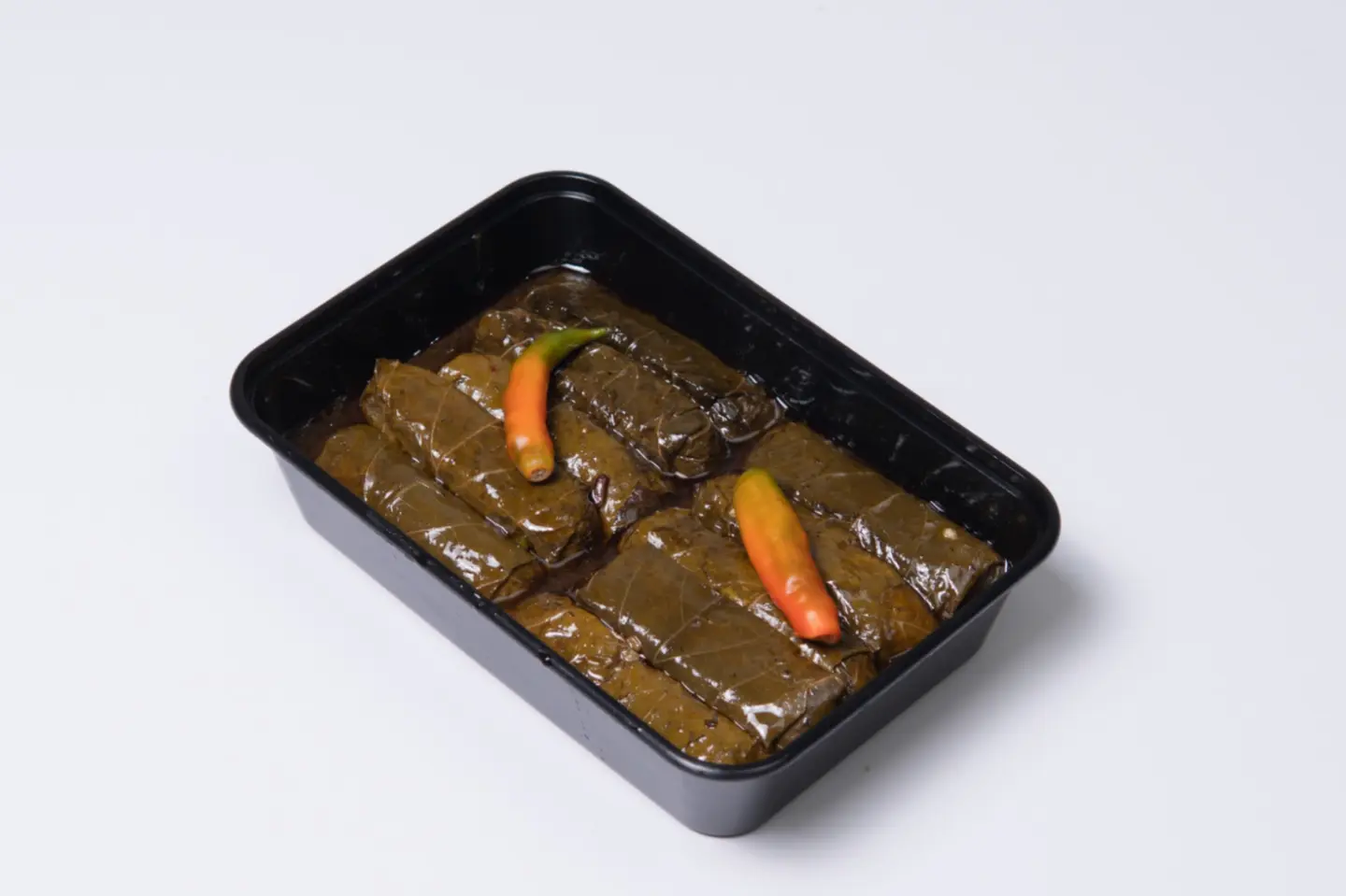 Spicy Grape Leaves - 10 Pieces