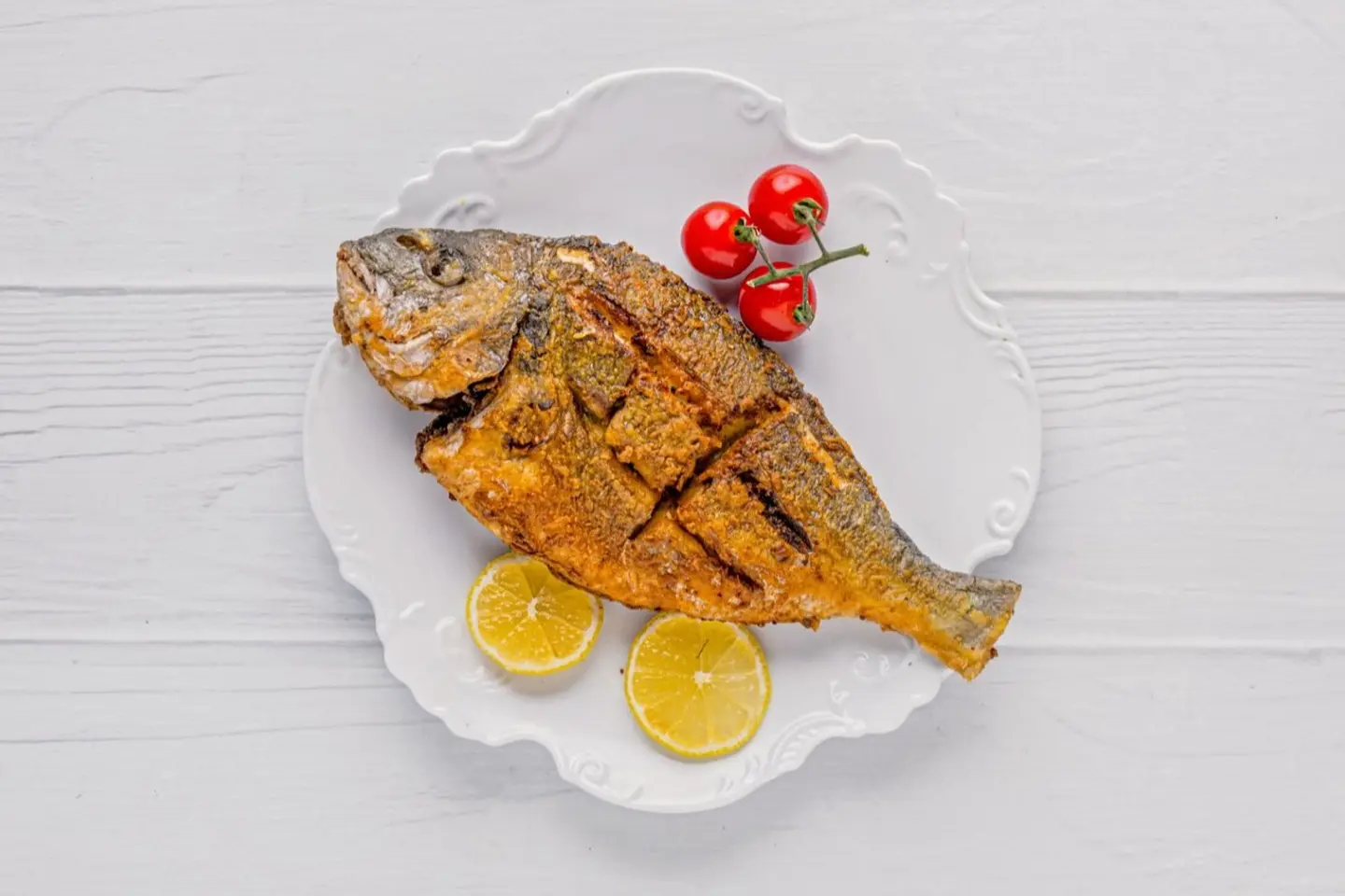 Local Tilapia Meal Is Enough For One Person - Fried