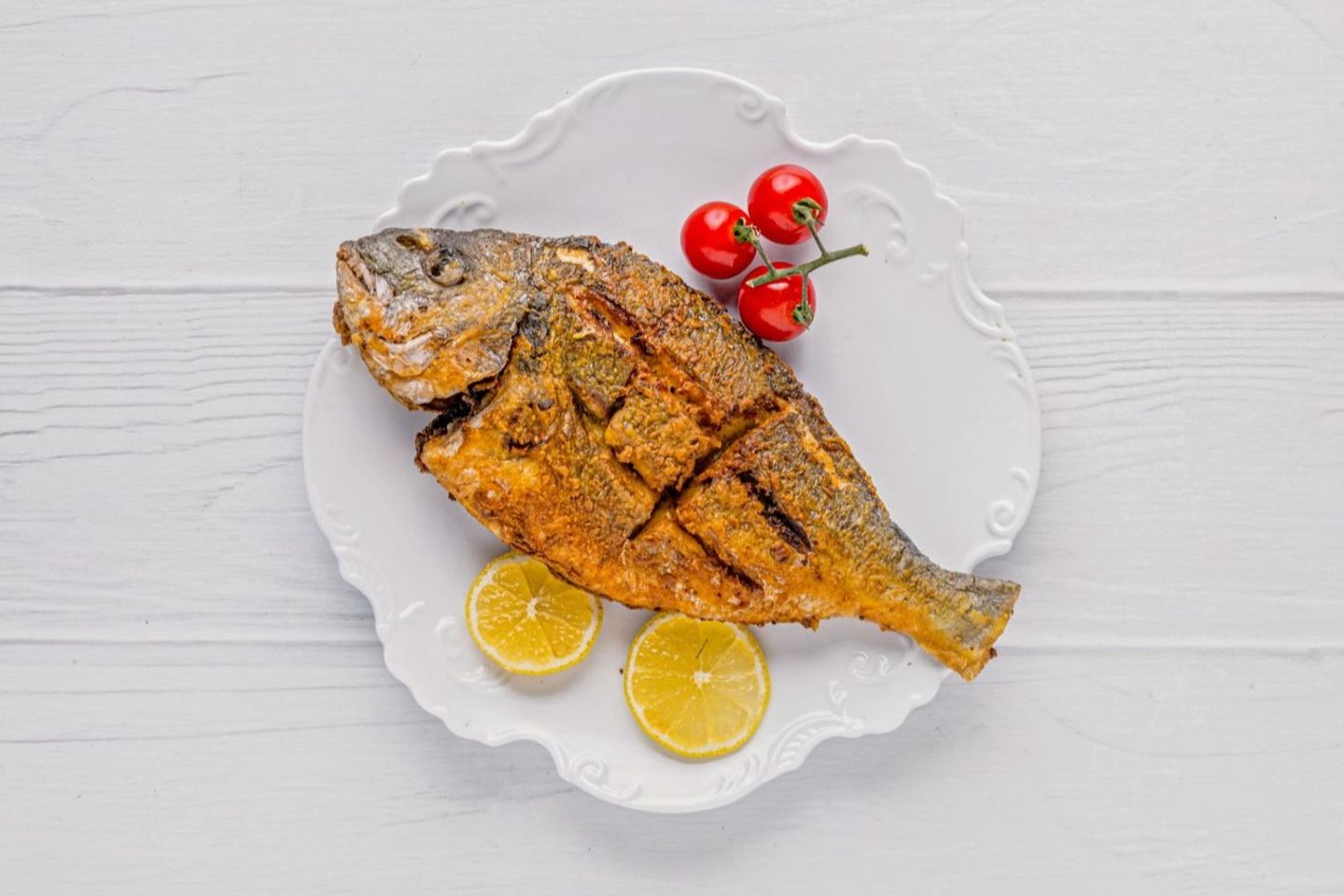 Local Tilapia Meal Is Enough For One Person - Fried